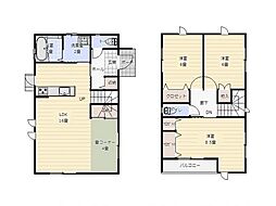 吉村町下り松モデル 戸建 3LDKの間取り