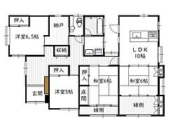 月見ヶ丘5丁目　中古戸建 4SLDKの間取り