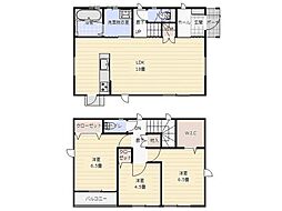第11本郷南方モデル2号地　戸建 3LDKの間取り