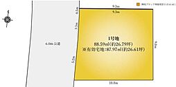 川口市上青木3丁目 売土地
