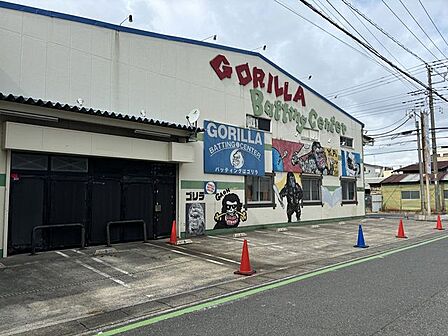 ゴリラバッティングセンター南鳩ヶ谷店 220m