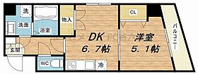 クリア天王寺東  ｜ 大阪府大阪市生野区林寺1丁目1-8（賃貸マンション1DK・5階・34.16㎡） その2