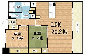 カスタリア上町台  ｜ 大阪府大阪市中央区上本町西4丁目1-12（賃貸マンション2LDK・3階・70.03㎡） その2