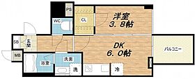 RISING Maison 本町橋  ｜ 大阪府大阪市中央区本町橋8-1（賃貸マンション1DK・3階・28.76㎡） その2