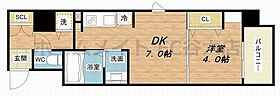 S-FORT都島内代  ｜ 大阪府大阪市都島区内代町1丁目11-7（賃貸マンション1DK・5階・30.31㎡） その2