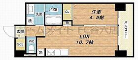 パークサイド本町  ｜ 大阪府大阪市西区靱本町1丁目5-11（賃貸マンション1LDK・10階・40.45㎡） その2