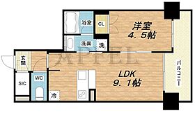 SK RESIDENCES  ｜ 大阪府大阪市中央区瓦屋町2丁目17-8（賃貸マンション1LDK・8階・34.99㎡） その2