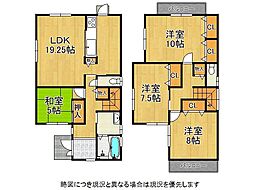 大津市下阪本3丁目　中古一戸建て 4LDKの間取り