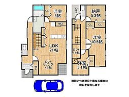 草津市上笠1丁目 中古一戸建て