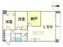 間取図画像 2SLDK