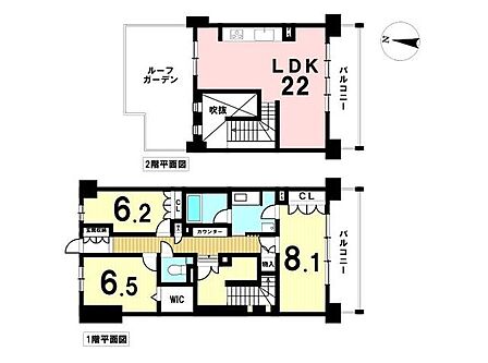 3LDK 間取り