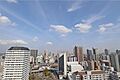 バルコニーから...