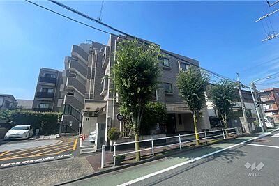 外観：ライオンズガーデン小竹向原の外観（北東側から）