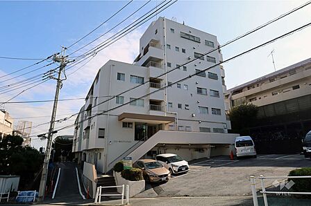 ワコー徳丸マンションの外観（北西側から）