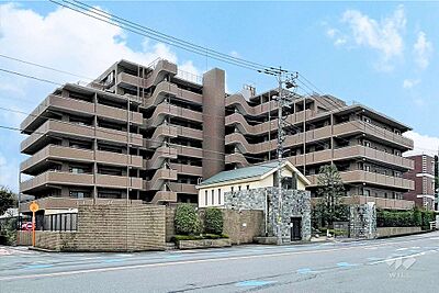 外観：コスモ川口戸塚ガーデンフォルムの外観（北側から）