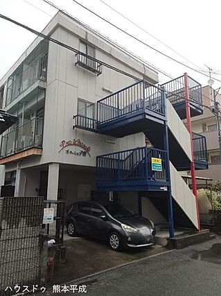 正面道路からの...