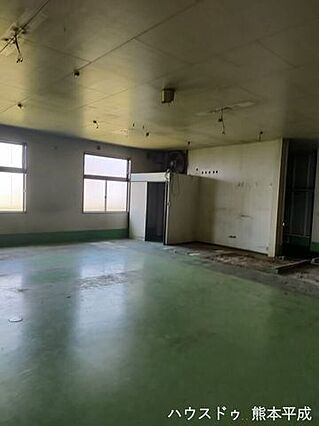 奥の作業場