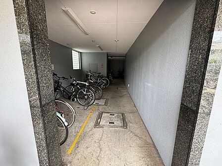 駐輪場です。