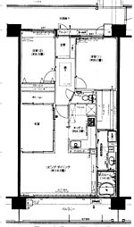 サーパス南蔵王 3LDKの間取図画像
