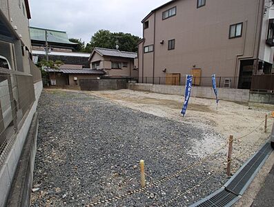 外観：現地外観写真になります。　敷地面積/152.41？（約46坪）※公簿　現状更地になります。　　　　