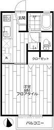 カーサ・グランメールA 2階/203