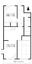 ハイツおその井1号棟 131 ｜ 東京都杉並区善福寺２丁目30-12（賃貸マンション2LDK・3階・55.00㎡） その2