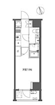 東京都港区新橋5丁目31-5（賃貸マンション1K・13階・22.58㎡） その2