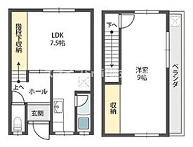 ＪＳ豊中Ｅ棟 2 ｜ 大阪府豊中市二葉町1丁目13-6（賃貸アパート2LDK・1階・61.57㎡） その2