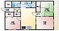 利倉西第一住宅3階5.8万円