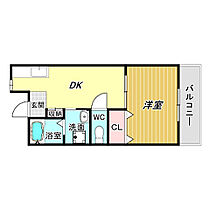 パインバレイ  ｜ 大阪府大阪市住吉区苅田9丁目（賃貸マンション1DK・2階・31.72㎡） その2