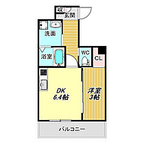 エセリアル清水丘  ｜ 大阪府大阪市住吉区清水丘3丁目（賃貸マンション1DK・9階・25.62㎡） その2