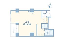 高輪サンハイツの間取図画像