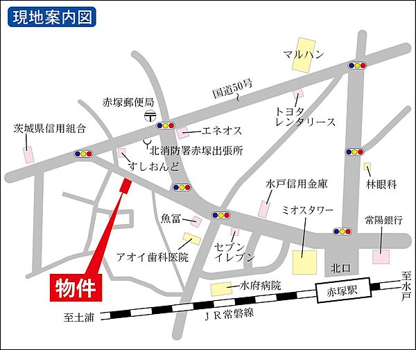 コーキビル 0407｜茨城県水戸市赤塚1丁目(賃貸マンション1K・4階・36.22㎡)の写真 その3