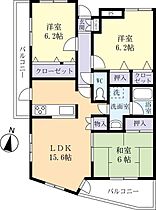 Ａｘｉｓ 0705 ｜ 茨城県水戸市西原1丁目（賃貸マンション3LDK・7階・74.55㎡） その2