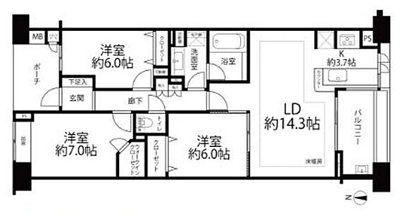駐車場：月額1...