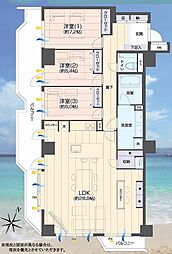 間取図画像 3LDK