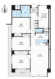 間取図画像 3SLDK