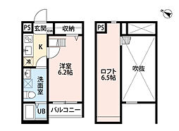 ArtOcean 1Kの間取図画像