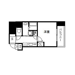 アドバンス神戸アルティス 1Kの間取図画像