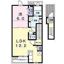 シャルム長洲 203 ｜ 兵庫県尼崎市長洲中通3丁目17-17（賃貸アパート1LDK・2階・46.89㎡） その2