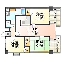 アトレ武庫 1003 ｜ 兵庫県尼崎市武庫町4丁目4-16（賃貸マンション3LDK・10階・71.73㎡） その2