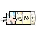 プレステージ立花9階5.8万円