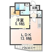 ドリームコート武庫川 402 ｜ 兵庫県尼崎市稲葉荘1丁目14-1（賃貸マンション1LDK・4階・44.96㎡） その2