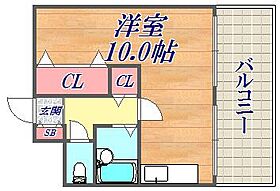 シャトウソフィア  ｜ 兵庫県神戸市中央区相生町4丁目（賃貸マンション1K・8階・32.13㎡） その2