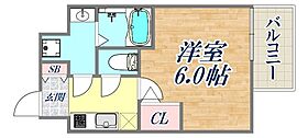 エスリード神戸三宮ヒルズ  ｜ 兵庫県神戸市中央区中山手通2丁目（賃貸マンション1K・2階・21.11㎡） その2