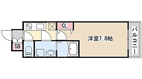 エスリード神戸三宮ノースゲート  ｜ 兵庫県神戸市中央区生田町1丁目（賃貸マンション1K・7階・25.08㎡） その2