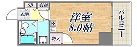 トアロードＷるい  ｜ 兵庫県神戸市中央区下山手通3丁目2-2（賃貸マンション1K・6階・22.38㎡） その2