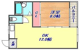 メゾン甲南  ｜ 兵庫県神戸市東灘区甲南町4丁目2-22（賃貸マンション1LDK・3階・37.26㎡） その2