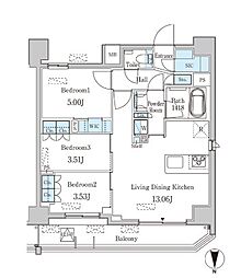 間取図画像 3LDK