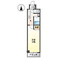 サンパティーク東片端7階5.8万円